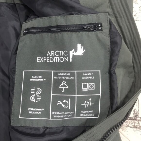 Arctic Expedition Chevron Quilted Down Coat - Picture 9 of 12